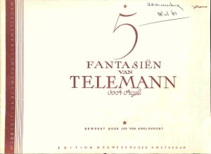 5 Fantasiën - Tweedehands notenschrift