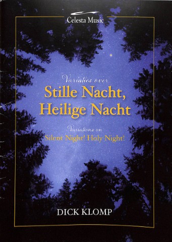 Variaties over Stille nacht, heilige nacht - Tweedehands notenschrift