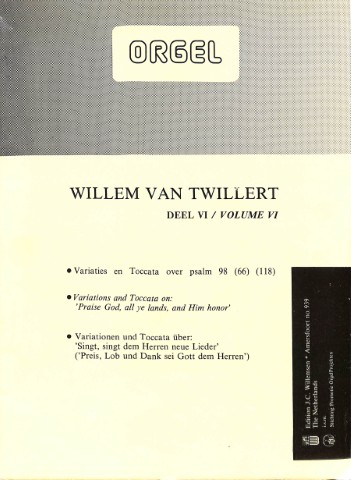 Orgel - deel 6 - Tweedehands notenschrift