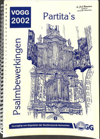 Partita's 2002 - Tweedehands notenschrift