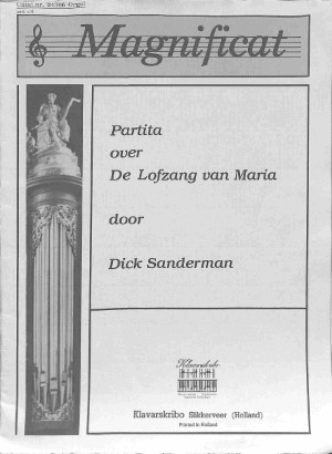 Partita over de lofzang van Maria - Tweedehands Klavar