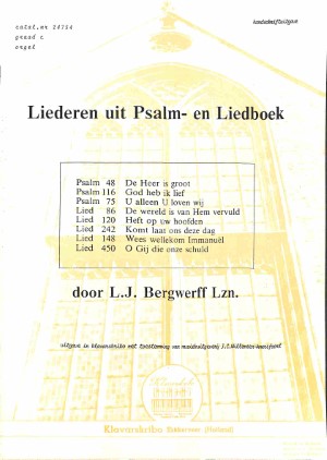 Liederen uit Psalm- en liedboek - Tweedehands Klavar 