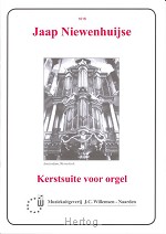 Kerstsuite voor orgel - Notenschrift