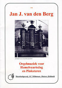 Orgelmuziek voor Hemelvaartsdag en Pinksteren - Notenschrift