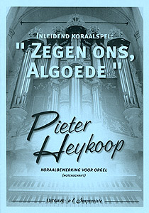 Zegen ons Algoede - Notenschrift