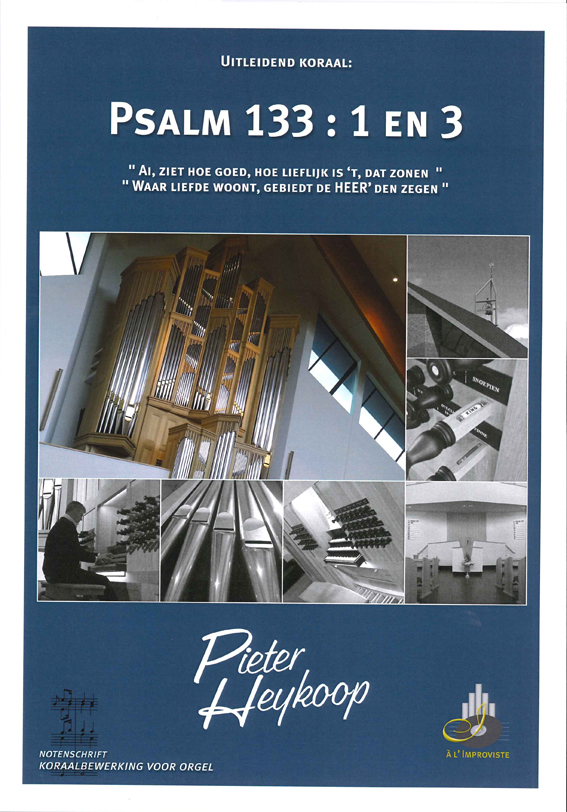Psalm 133 : 1 en 3 - Notenschrift