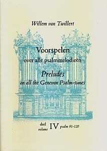 Psalmmelodieën IV ps. 91-120 - Notenschrift