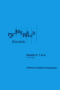 Sonate no 1 in b voor orgel