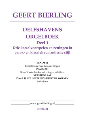 Delfshavens Orgelboek (1) - Notenschrift