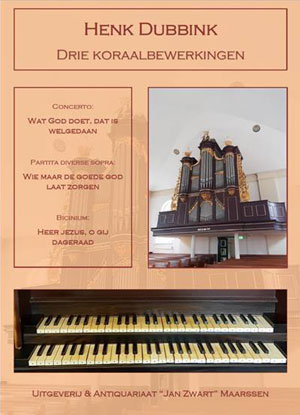 Drie Koraalbewerkingen - Notenschrift