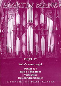 Aria's voor orgel deel 17 - Notenschrift