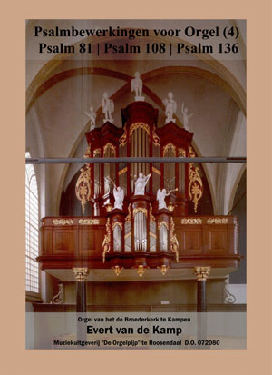 Psalmbewerkingen voor orgel (4) - Notenschrift