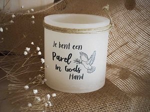 Je bent een parel in Gods hand