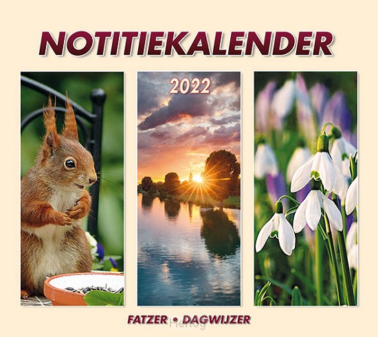 Notitiekalender 2022