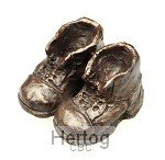 Wandelstappers brons 6 cm.