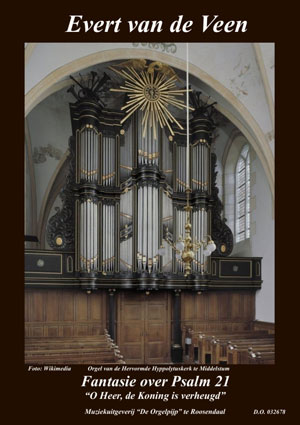 Fantasie over Psalm 21 - Notenschrift