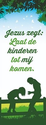 Jezus zegt: Laat de kinderen tot Mij komen - boekenlegger