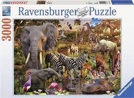 Afrikaanse dierenwereld - 3000 stukjes