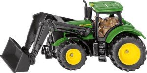 John Deere met voorlader - Siku