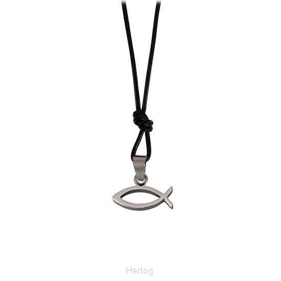 Vis - ketting leer