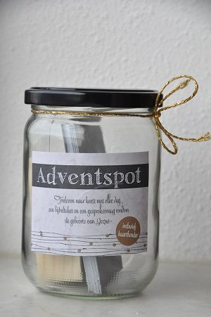 Adventspot - inclusief kaarthouder
