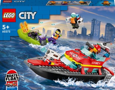 Brandweer reddingsboot - LEGO City