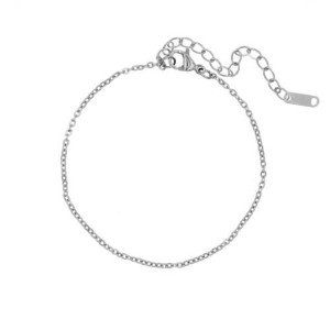 Armband zilverkleurig