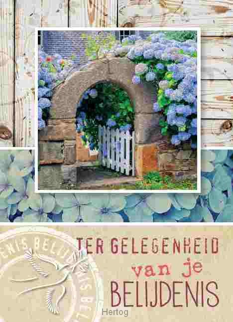 Ter gelegenheid van je belijdenis - wenskaart