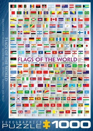 Flags of the World - 1000 stukjes