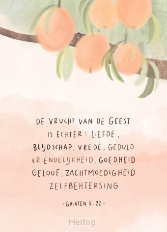 De vrucht van de Geest - minikaart