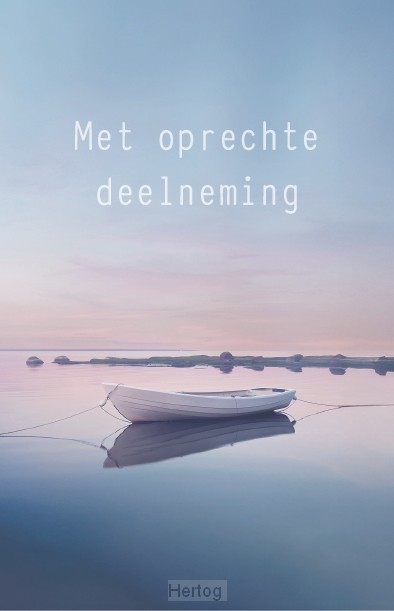 Met oprechte deelneming - map rouw