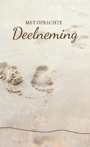 Met Oprechte Deelneming - map rouw