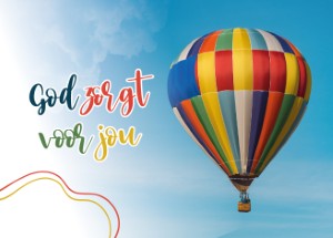God zorgt voor jou - kaart