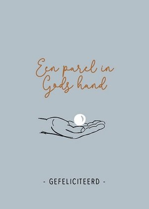 Een parel in Gods hand - kaart