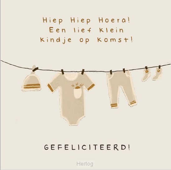 Een kindje op komst - kaart