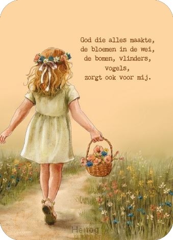 God die alles maakte (meisje) - minikaart