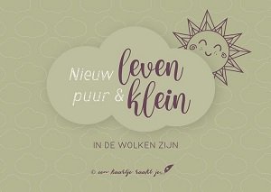 Nieuw leven puur & klein - kaart