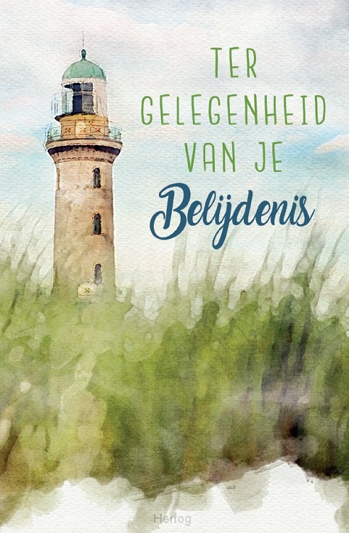Ter gelegenheid van je Belijdenis - wenskaart met Bijbeltekst
