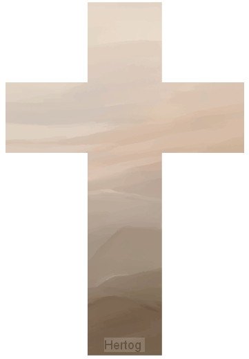 Kruis - blanco