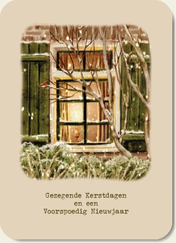 Gezegende Kerstdagen en een Voorspoedig Nieuwjaar