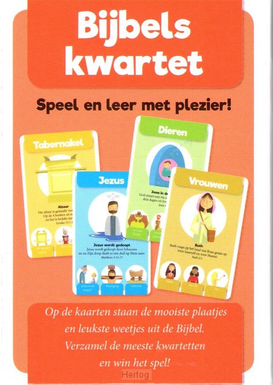 Bijbels kwartet - Speel en leer met plezier!