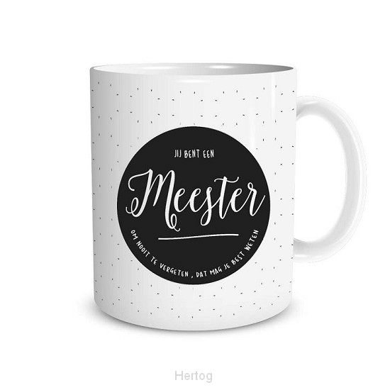 Een meester om nooit te vergeten - mok