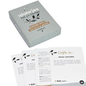 Idate'jes met z'n tweetjes - spel voor jou en je geliefde