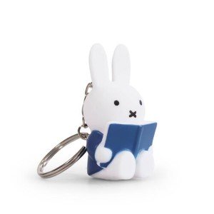 Nijntje leest sleutelhanger blauw
