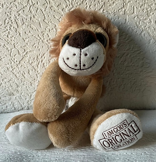 Knuffel leeuw - 25 cm.