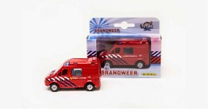 Brandweerauto kids globe