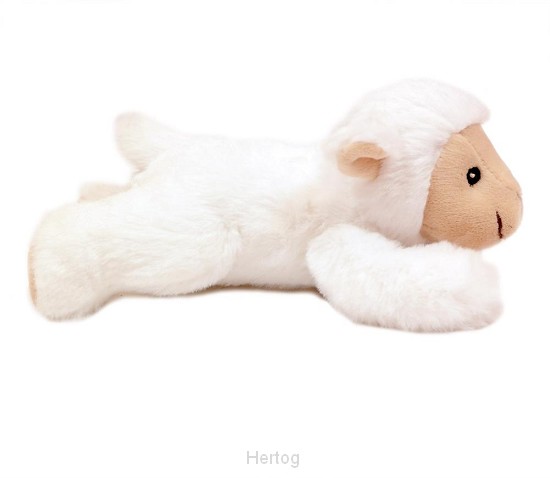 Schaap liggend - knuffel 15 cm.