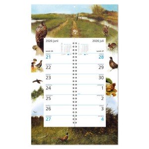 Weekomlegkalender RP Weiland 2026