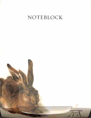 Jonge haas - memo blocnote