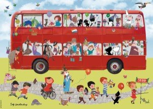 Bus Fiep Westendorp - puzzel 200 stukjes